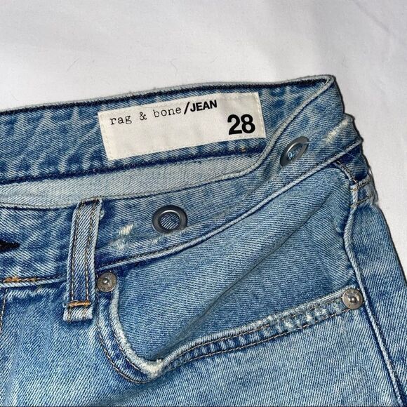 Rag & Bone Distressed Denim Shorts High Rise size 28 - Picture 5 of 8